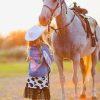 Cowgirl Lets Go Girls Silver Fringe Denim Jacket - Image 17