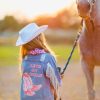 Cowgirl Lets Go Girls Silver Fringe Denim Jacket - Image 19